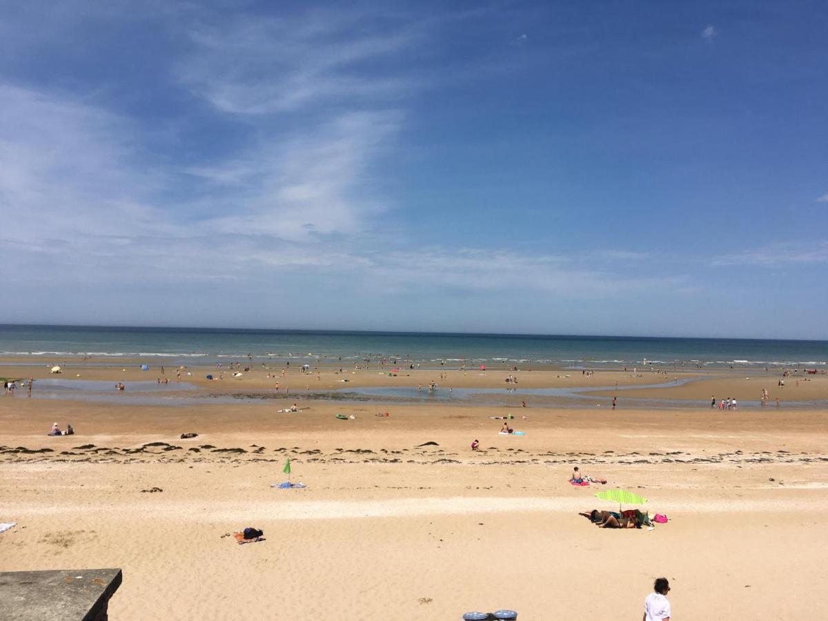 Beau Front De Mer Cosy Acces Direct Plage St Aubin Sur Mer Bernieres-sur-Mer ภายนอก รูปภาพ